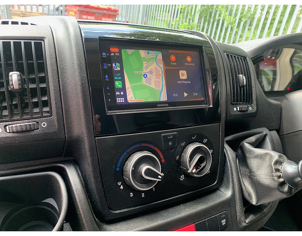 Fiat Ducato 2018 Fitted With Kenwood DMX7722DABS CarPlay