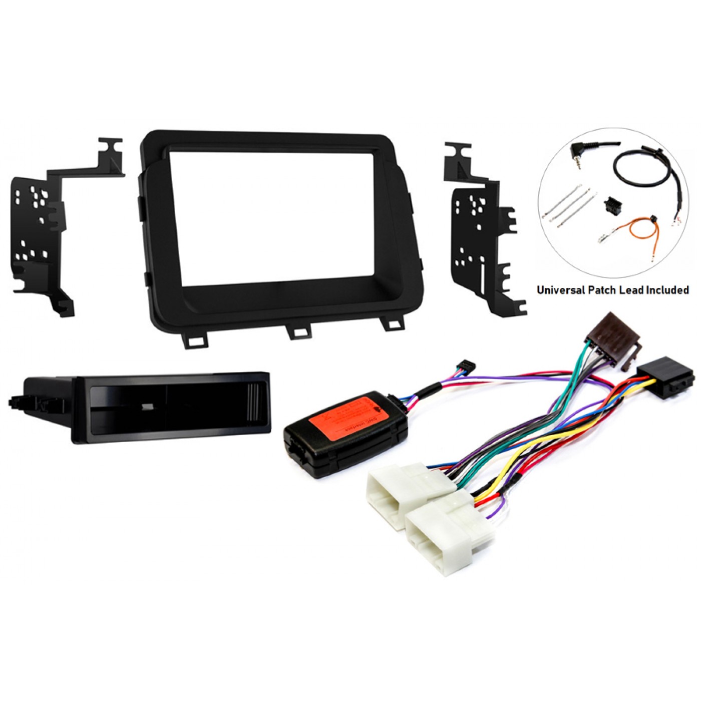 InCarTec FK 584 Kia Complete Single Double Din Stereo Upgrade