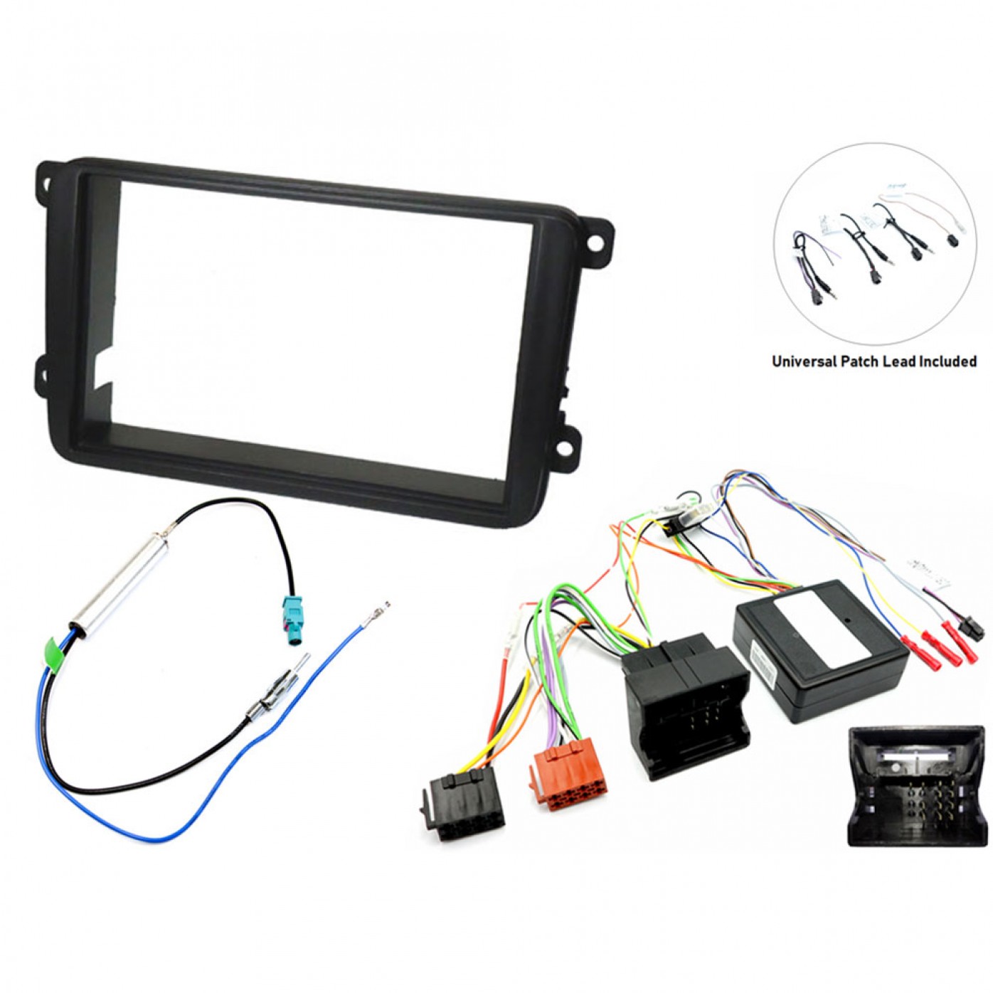 InCarTec FK 714 SWC V2 Volkswagen Double Din Stereo Upgrade