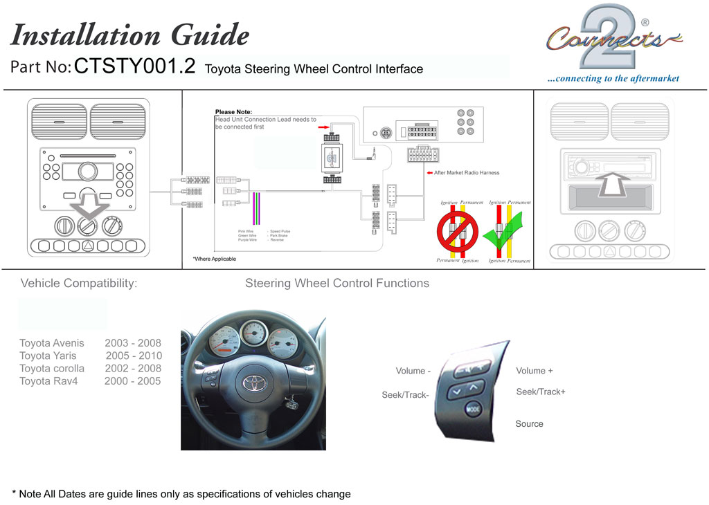 pioneer toyota steering wheel control #2