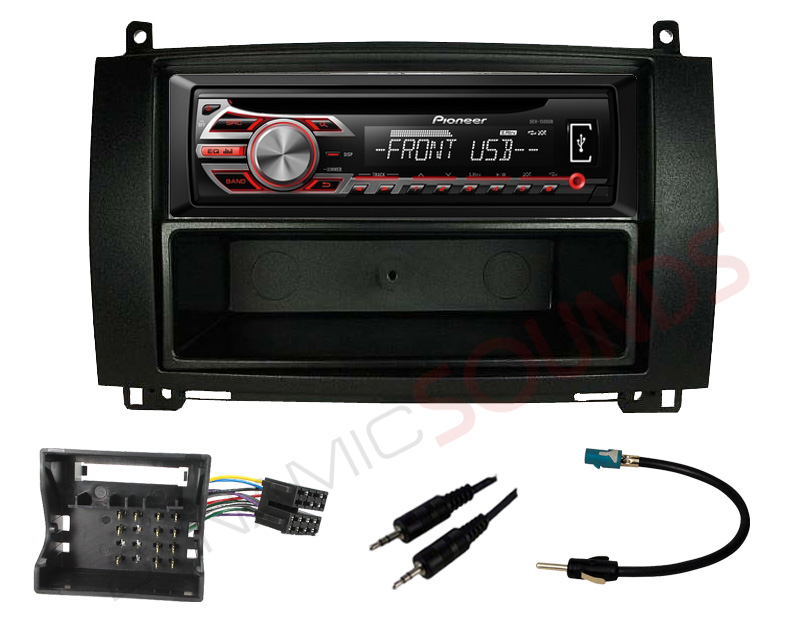 Mercedes car stereo upgrade #5