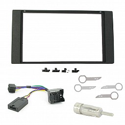 Fits Ford Mustang 2007-2008 Double DIN Stereo Harness Radio Install Dash Kit  
