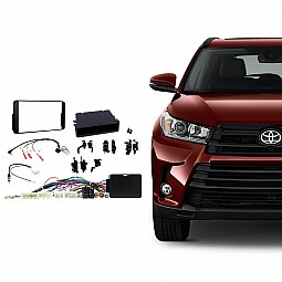 Highlander Car Stereo Fitting Kits, Double Din Fascia Radio ...