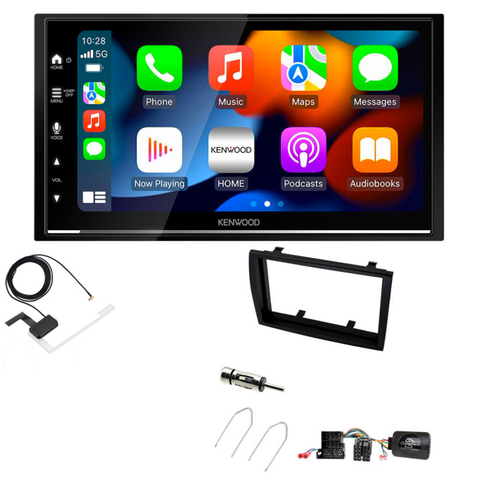 Fiat Ducato 2015 - 2020 Kenwood DMX7722DABS Wireless Apple CarPlay Android Auto DAB Stereo Upgrade Kit