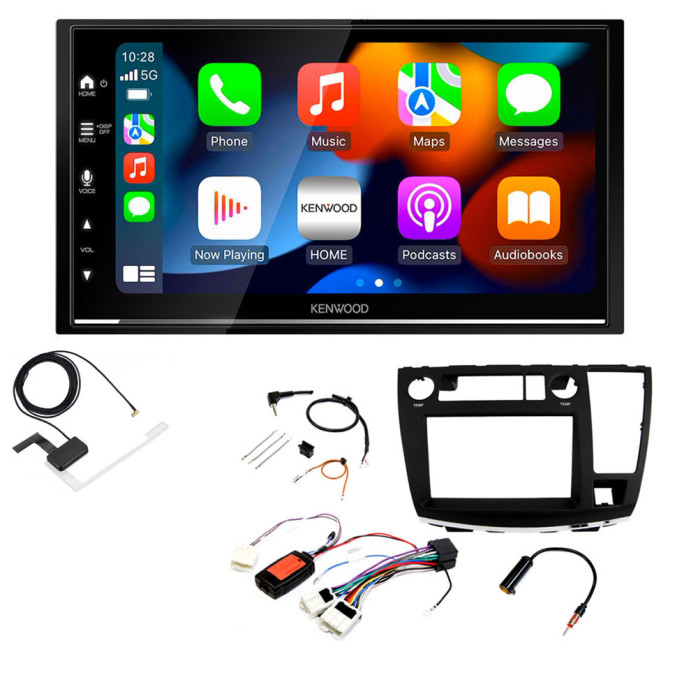 Nissan Elgrand E51 Kenwood DMX7722DABS Wireless Apple CarPlay Android Auto DAB Stereo Upgrade Kit