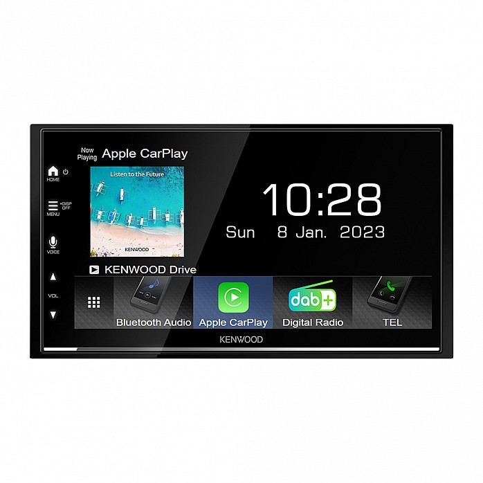 Nissan Elgrand E51 Kenwood DMX7722DABS Wireless Apple CarPlay Android Auto DAB Stereo Upgrade Kit