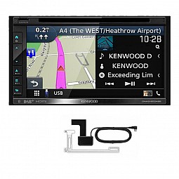 Kenwood 6.75 Android Auto/Apple® CarPlay™ Built-in Bluetooth In-Dash  Digital Media Receiver Black DMX4707S - Best Buy