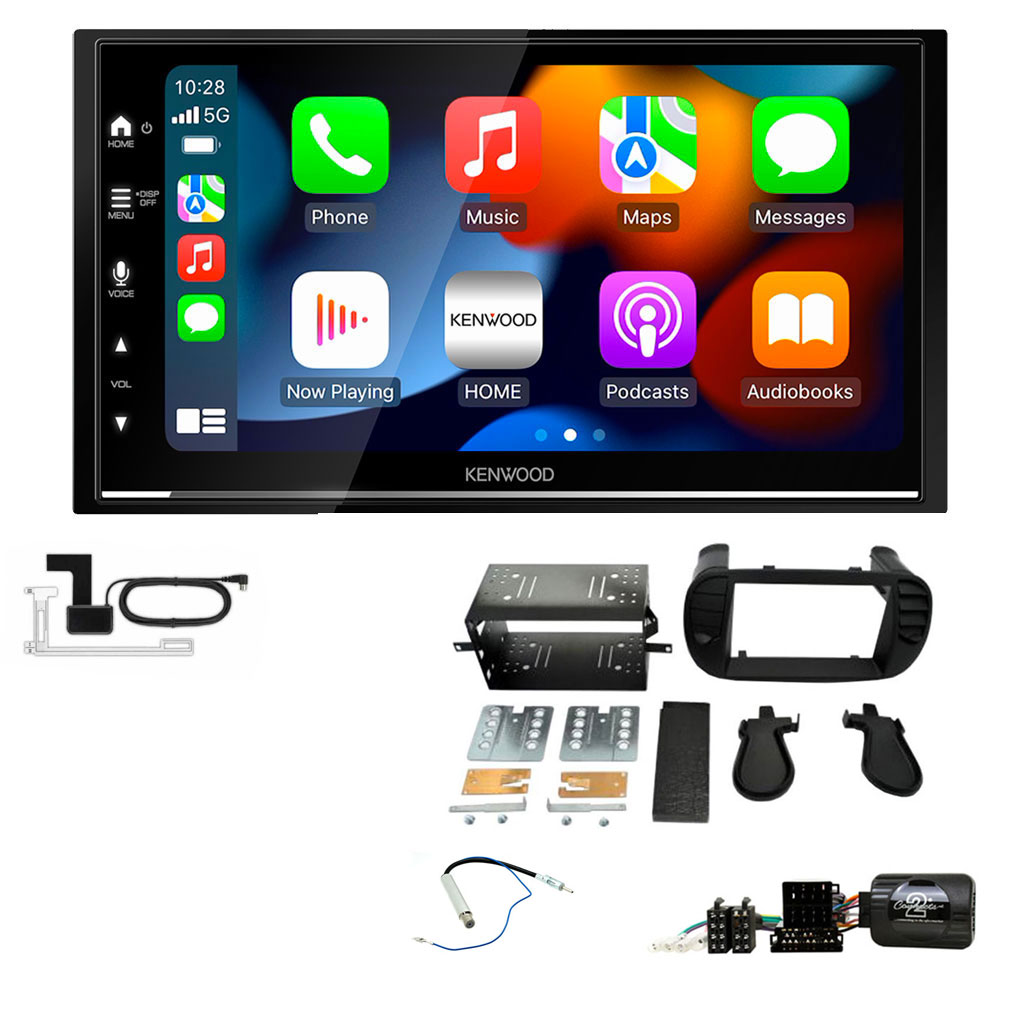 For 2016-2019 Fiat 500 7 Android Car Apple Carplay Car Stereo GPS WIFI