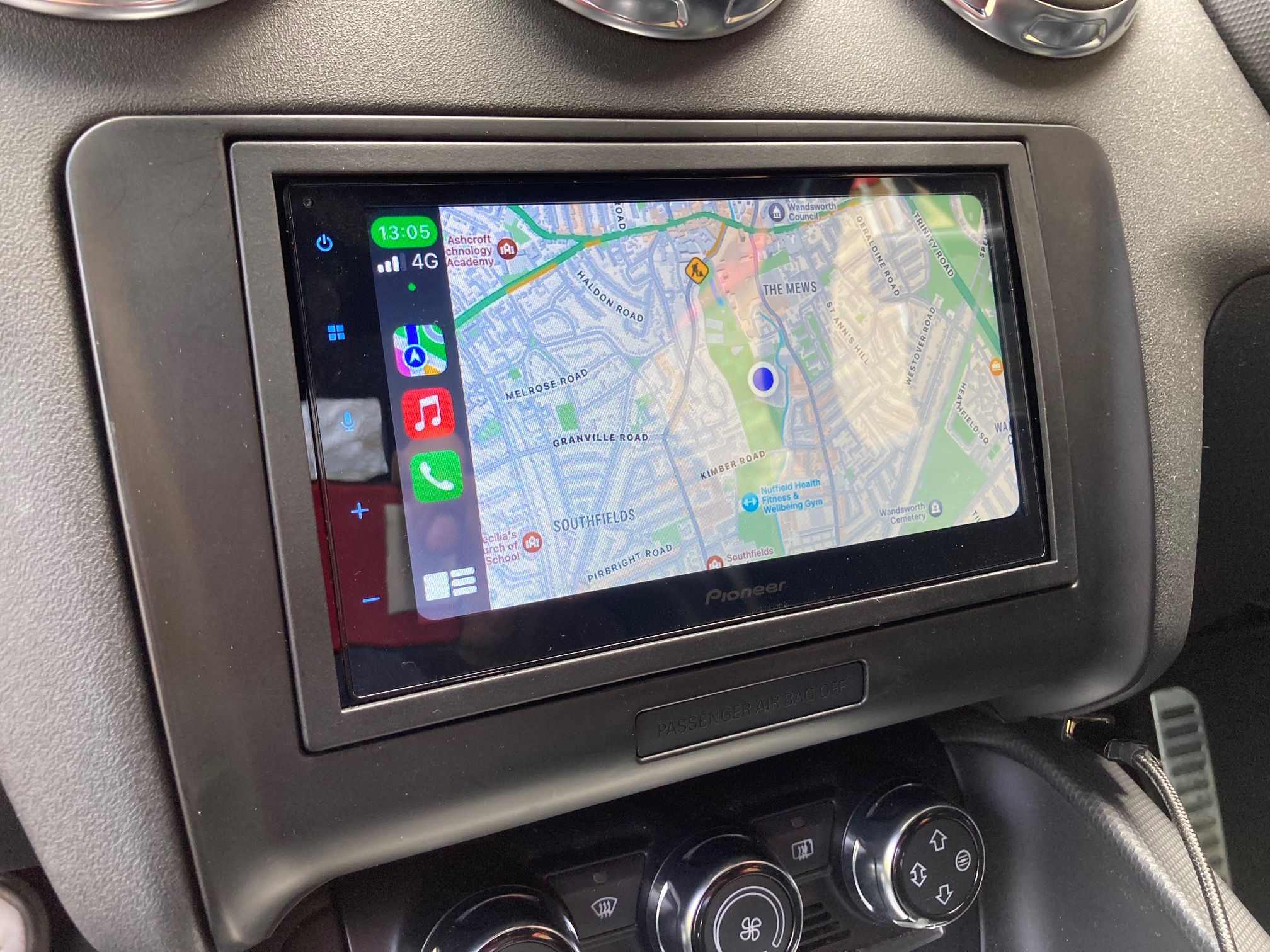 Touchscreen-Radio Android Auto Carplay Audi TT MK2 8J 2006 - 2014