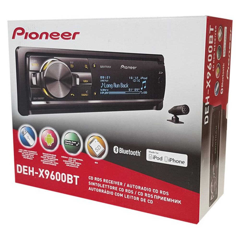 Pioneer Autoradio DEH-X9600BT 1 DIN