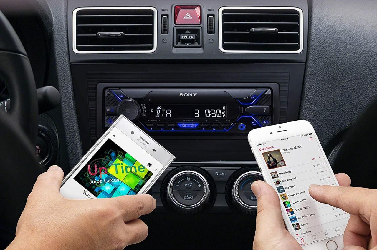 VW Fox, Transporter T5 Sony DAB Radio Bluetooth Stereo iPhone