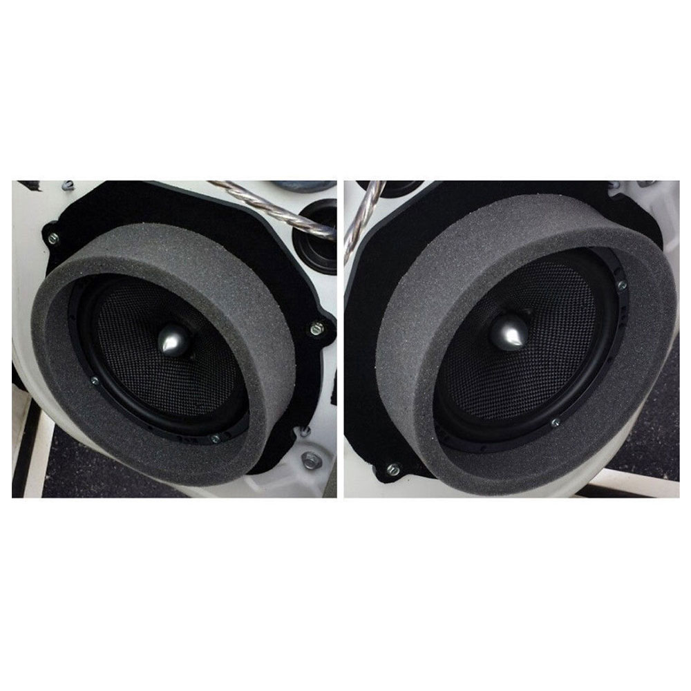 Car Speaker Ring Bass Door Trim Acoustic Cotton Accessories Speaker  Insulation Ring Soundproof Cotton Pad Audio Speakers Sound - AliExpress